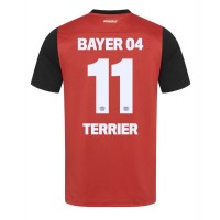 Billiga Bayer Leverkusen Martin Terrier #11 Hemma fotbollskläder 2024-25 Kortärmad